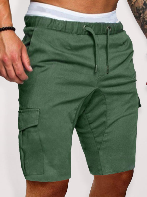 Casual Cargo Multi-Pocket Shorts