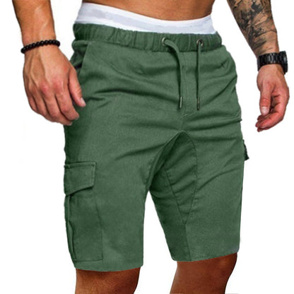Casual Cargo Multi-Pocket Shorts